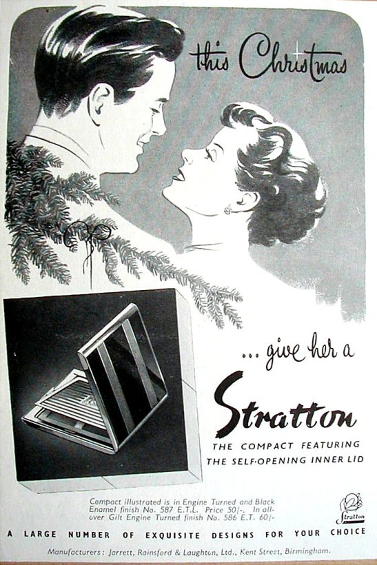 1950 Stratton ad for Country Life & Ideal Home